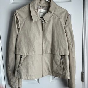NWOT Anthropologie Faux Leather Jacket
